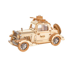 Charger l'image dans la galerie, Puzzle 3D Rétro-Mobile Classique en Bois