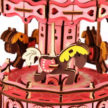 Charger l'image dans la galerie, Carrousel Rose - La Maquette en Bois®