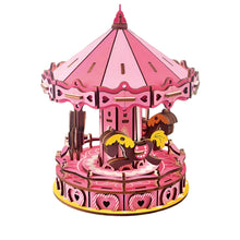 Charger l'image dans la galerie, Carrousel Rose - La Maquette en Bois®