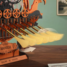 Charger l'image dans la galerie, Puzzle 3D Le Drakkar du dragon Solaire en Bois