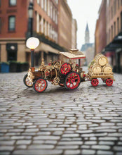Charger l'image dans la galerie, Puzzle 3D Locomotive du Temps en Bois