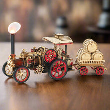 Charger l'image dans la galerie, Puzzle 3D Locomotive du Temps en Bois