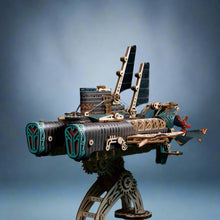 Charger l'image dans la galerie, Puzzle 3D Le Nautilus Sombre en Bois