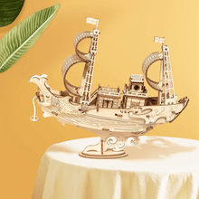Charger l'image dans la galerie, Le Bateau Japonais - La Maquette en Bois® - La Maquette en Bois
