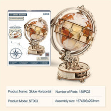 Charger l'image dans la galerie, Globe lumineux - La Maquette en Bois® - La Maquette en Bois