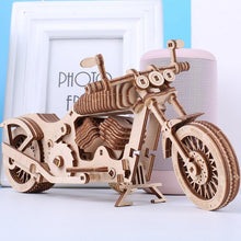 Charger l'image dans la galerie, La Moto - La Maquette en Bois® - La Maquette en Bois