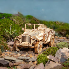 Charger l'image dans la galerie, La Jeep 4x4 - La Maquette en Bois® - La Maquette en Bois