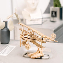 Charger l'image dans la galerie, Avion - Biplan - La Maquette en Bois® - La Maquette en Bois