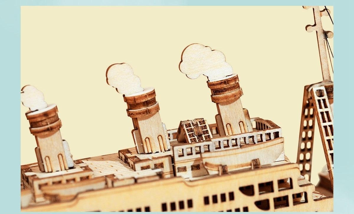 Kit De Maquette De Bateau En Bois à Assembler - Modèle "Jour De Croisière", Neuf, Fabriqué En Chine
