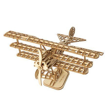 Charger l'image dans la galerie, Avion - Biplan - La Maquette en Bois® - La Maquette en Bois