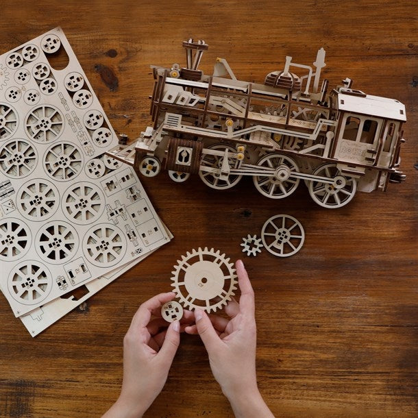 Plan et guide d'assemblage des puzzles 3D en bois