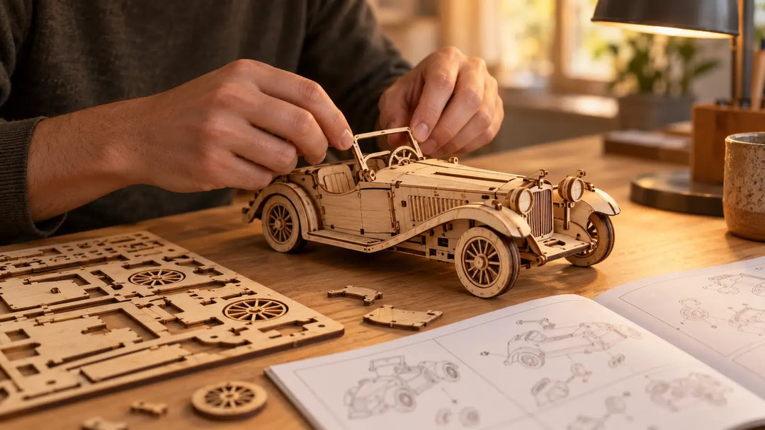Puzzle 3D voiture en bois : quel modèle choisir selon votre style ?