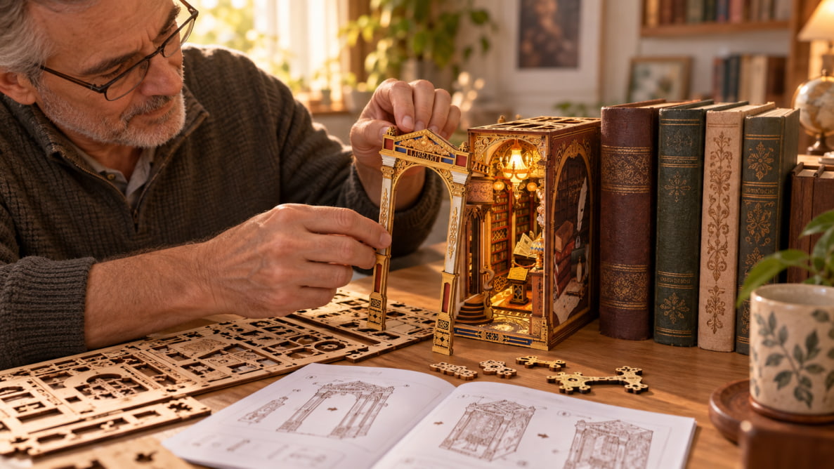 Comment choisir un serre-livre en bois (book nook) ?