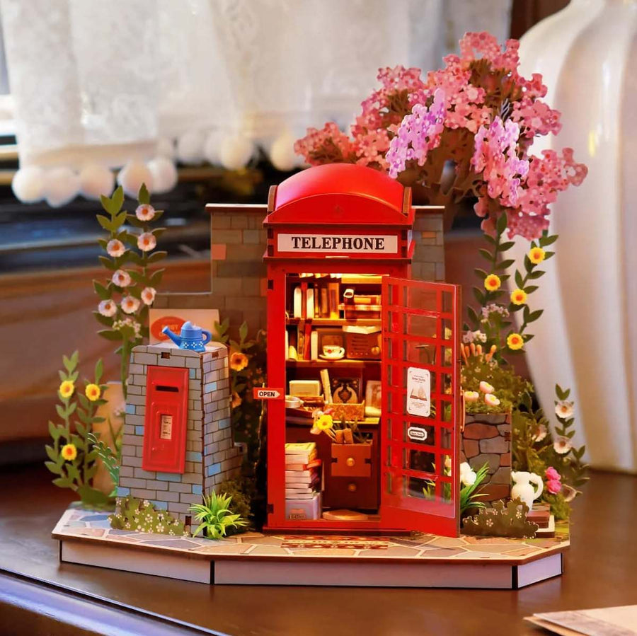 Cabine Fleurie de Lecture - La Maquette en Bois®