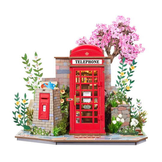 Cabine Fleurie de Lecture - La Maquette en Bois®