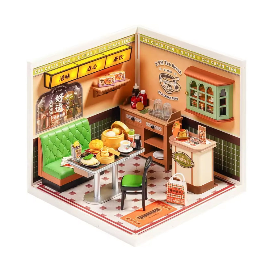 Le Bistro de Hong Kong - La Maquette en Bois®