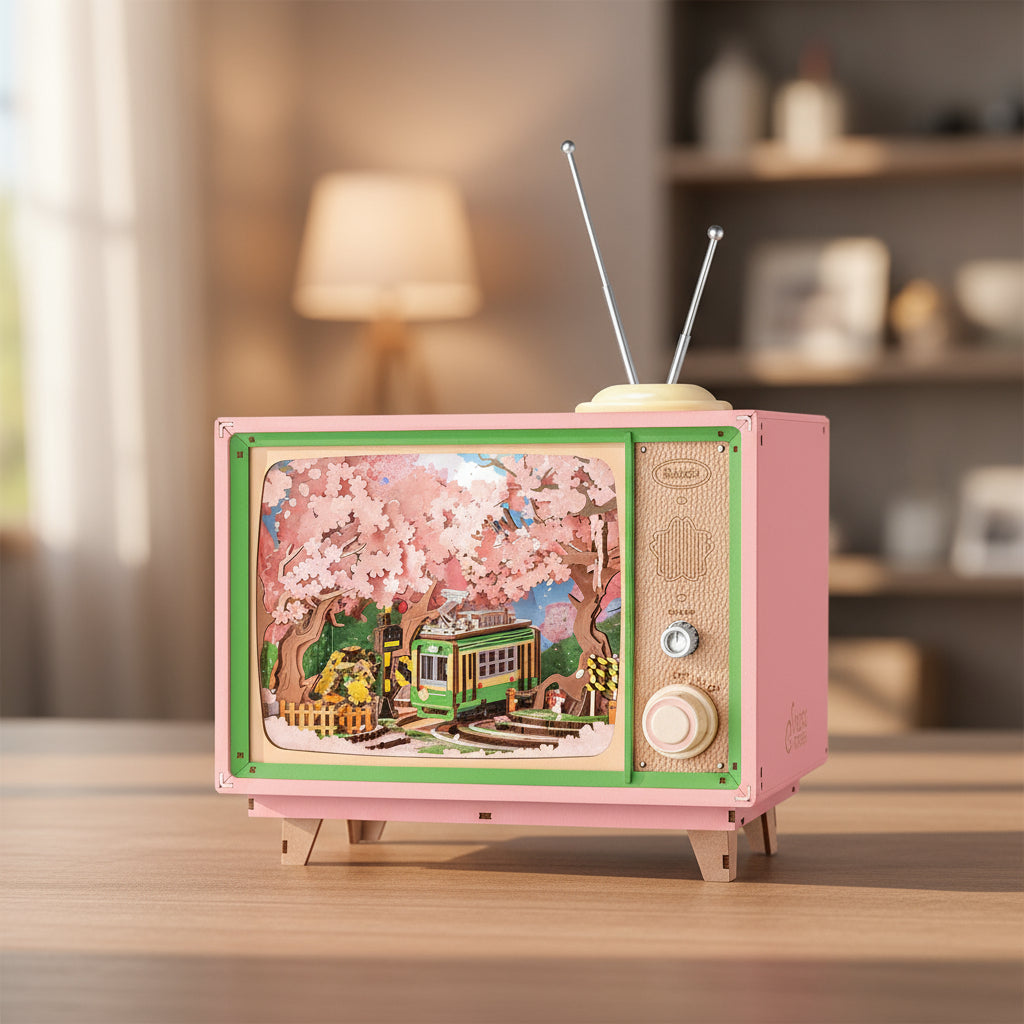 Cadeau Artisanat Bois Rolife Puzzle 3D En Bois – Maquette Vintage à Monter Soi-Même – Cadeau Artisanat Créatif Pour Ados Dès 12 Ans (ROKR Cadeau Artisanat Bois Rolife Puzzle 3D En Bois – Maquette Vintage à Monter Soi-Même – Cadeau Artisanat Créatif Pour Ados Dès 12 Ans (ROKR