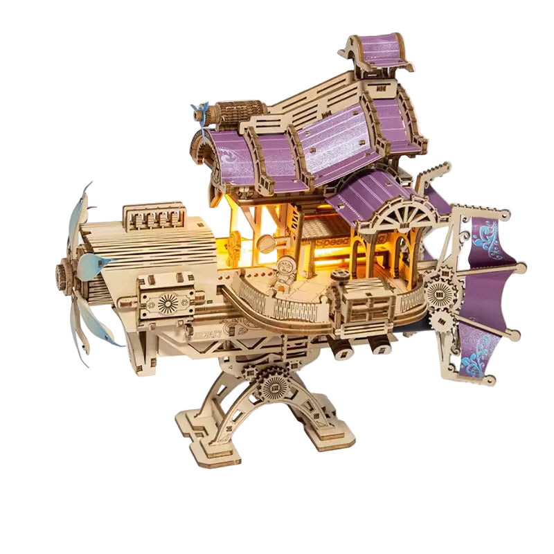 Croiseur Stellaire Lumineux - La Maquette en Bois®