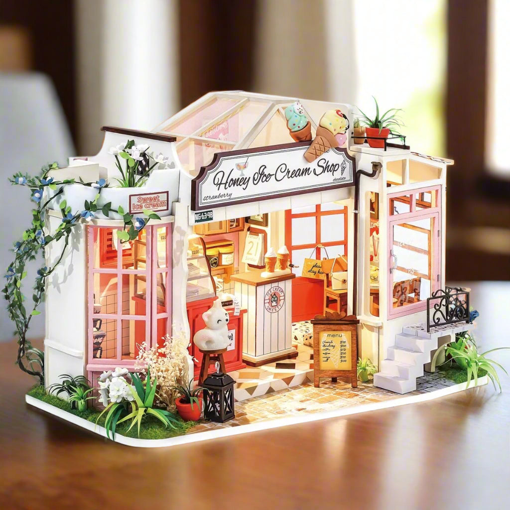 Le Pavillon des Délices Glacés - La Maquette en Bois®