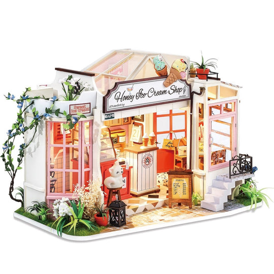 Le Pavillon des Délices Glacés - La Maquette en Bois®