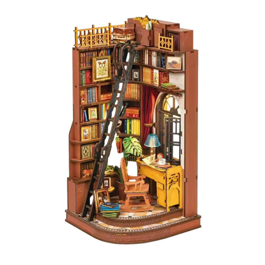 Bibliothèque des Âmes Rêveuses - La Maquette en Bois®