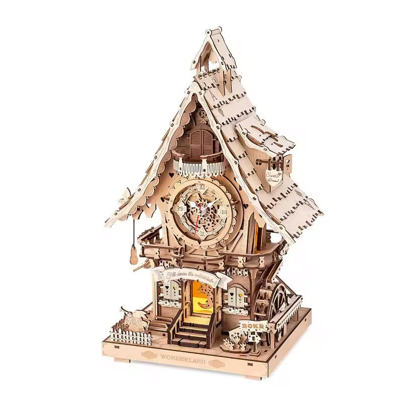 Coucou Horloge Chalet Enchanté - La Maquette en Bois®