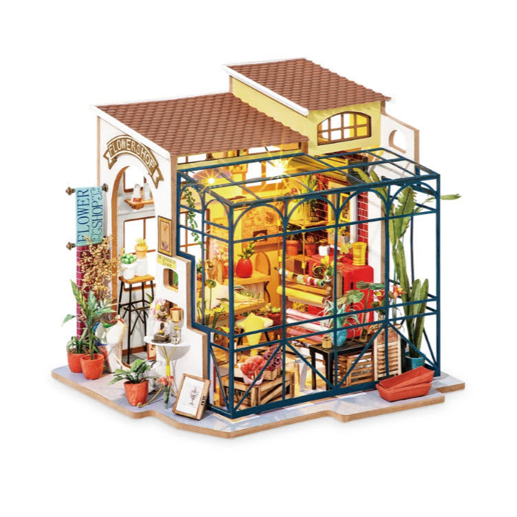 Boutique des Fleurs Enchantées - La Maquette en Bois®