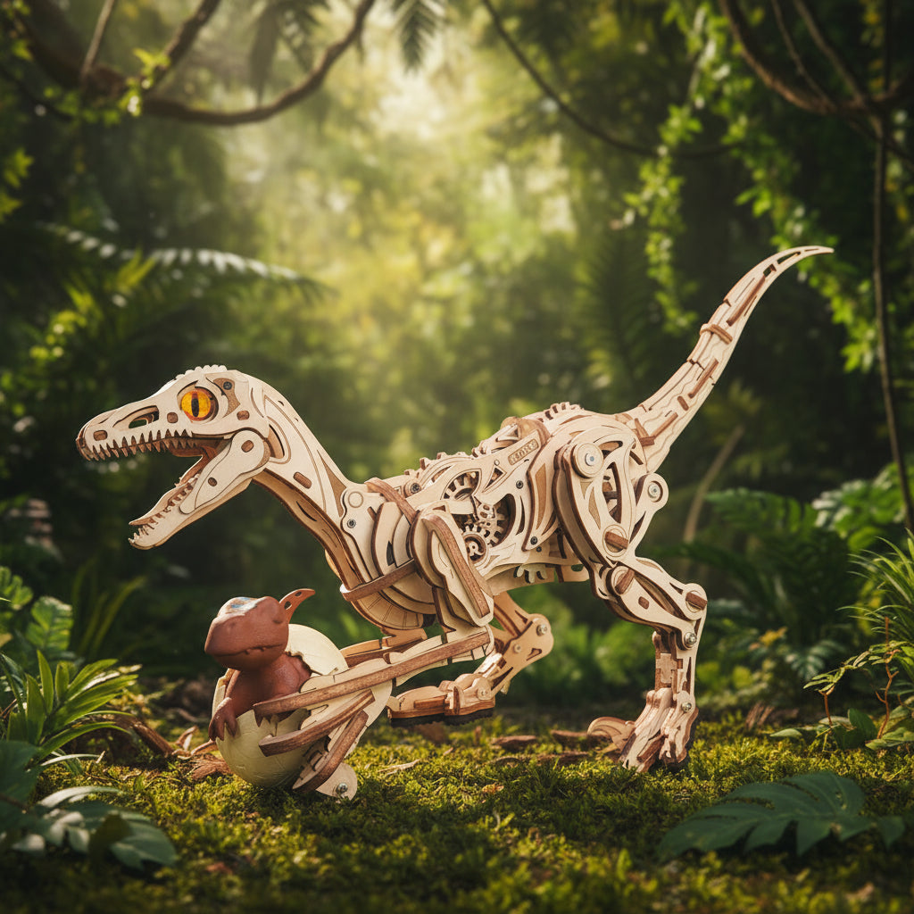 Raptor Mécanique - La Maquette en Bois®