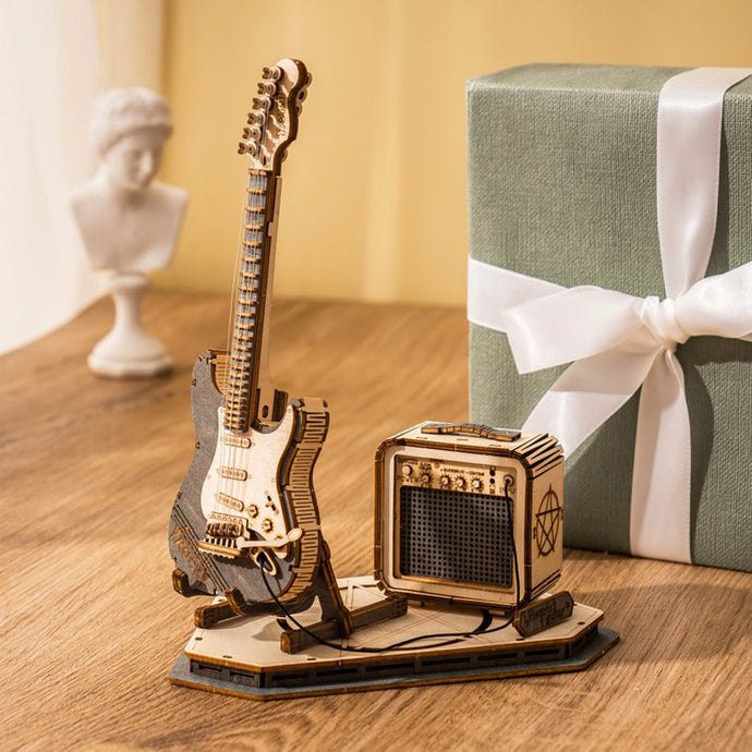 La guitare électrique - La Maquette en Bois® - La Maquette en Bois