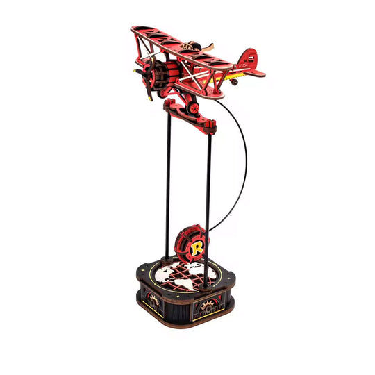 Biplan à Équilibre Variable - La Maquette en Bois®