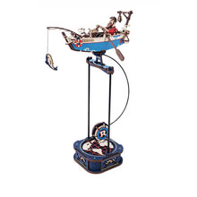 Charger l&#39;image dans la galerie, Puzzle 3D Barque à Équilibre Variable en Bois
