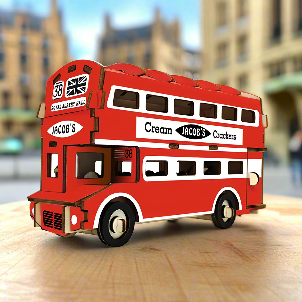 Bus Londonien Vintage - La Maquette en Bois®