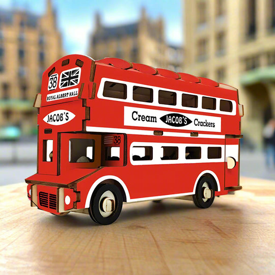Bus Londonien Vintage - La Maquette en Bois®