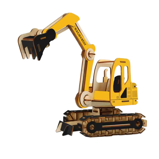 Excavateur Chenillé - La Maquette en Bois®