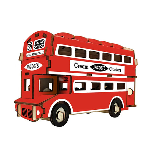 Bus Londonien Vintage - La Maquette en Bois®