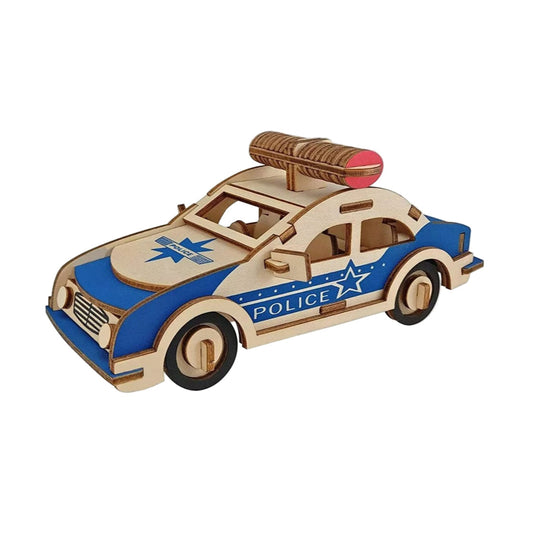 Puzzle 3D Patrouilleur Urbain en Bois