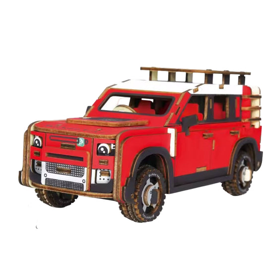 Puzzle 3D SUV Tout-Terrain en Bois