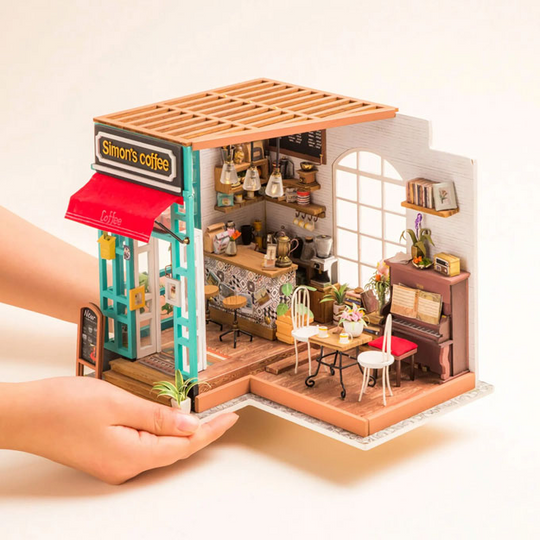 Le Café de Simon - La Maquette en Bois®