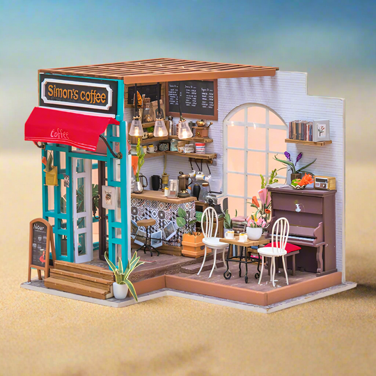 Le Café de Simon - La Maquette en Bois®