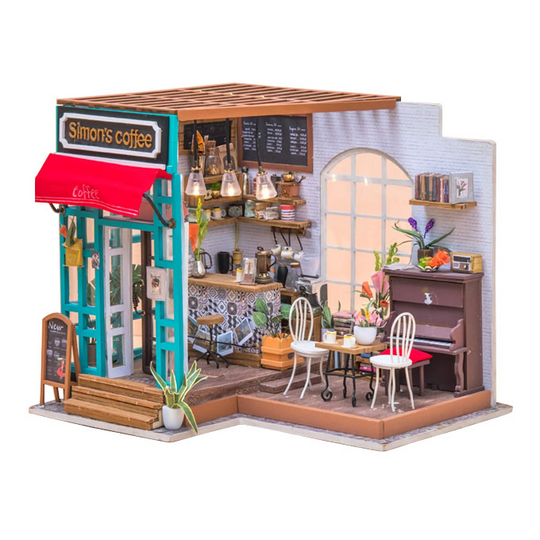 Le Café de Simon - La Maquette en Bois®