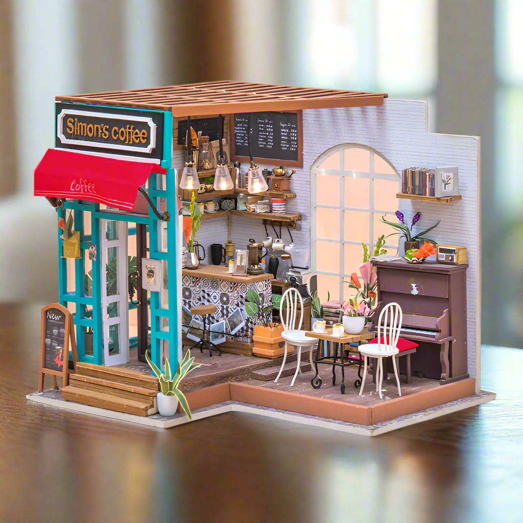 Le Café de Simon - La Maquette en Bois®