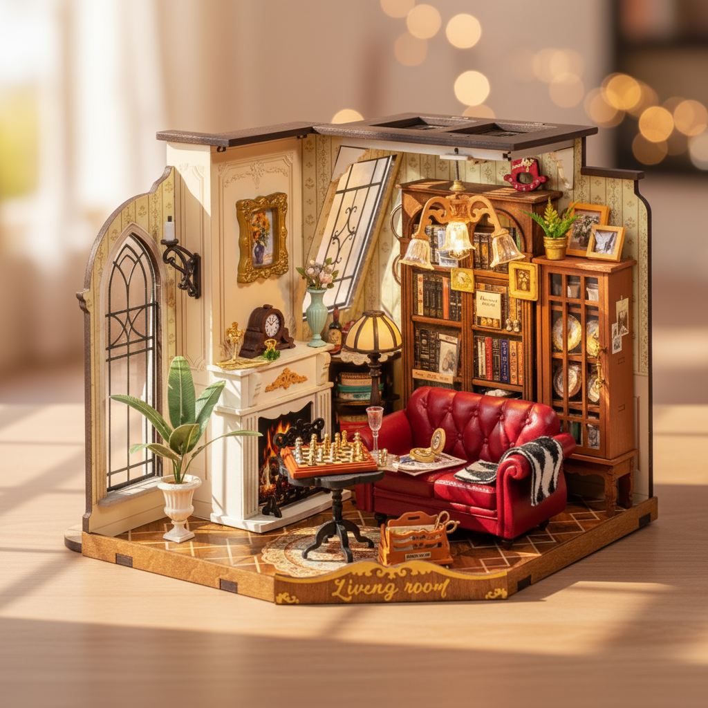 Salon Classique de Catherine - La Maquette en Bois®