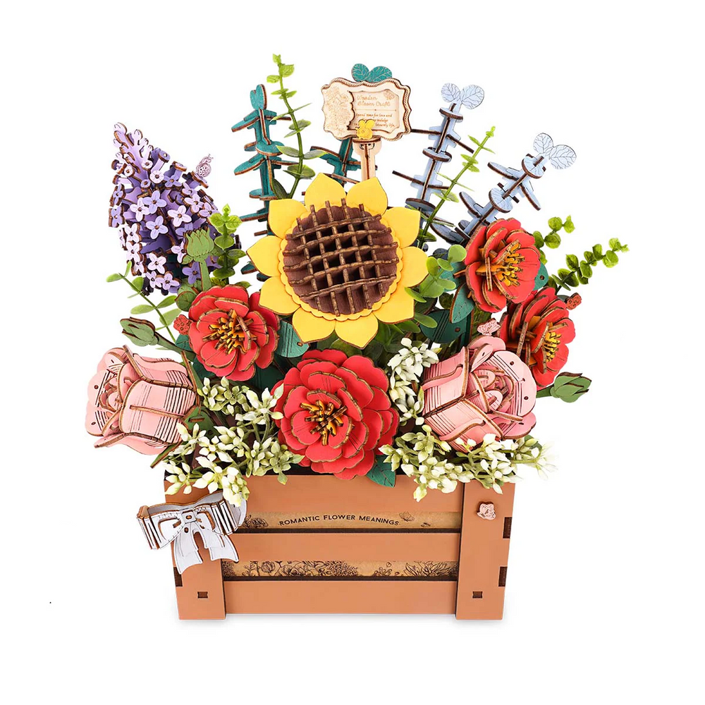 Jardin d’Été Éternel - La Maquette en Bois®