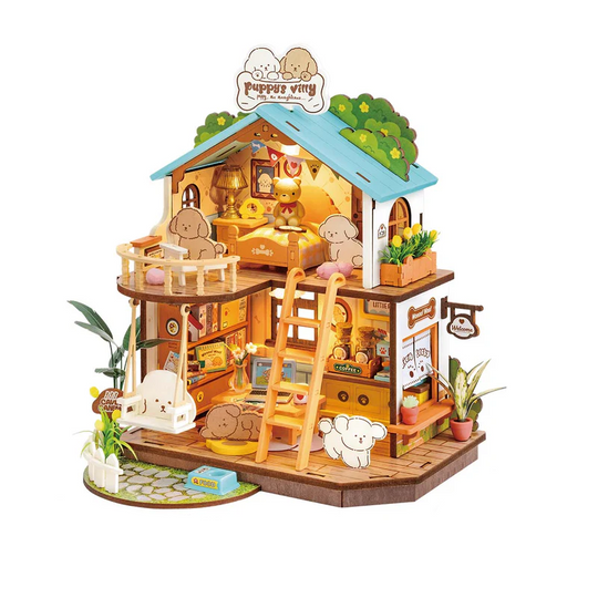 Maison des toutous enchantés - La Maquette en Bois®