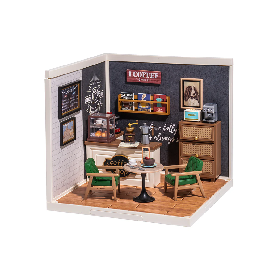Le Café de l'Inspiration - La Maquette en Bois®