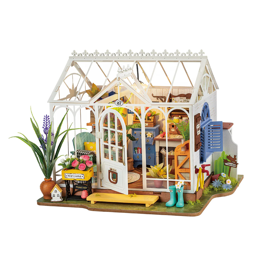 Serre de Jardin Enchantée - La Maquette en Bois®