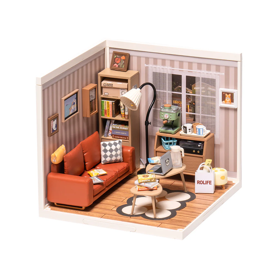 Salon Douillet Moderne - La Maquette en Bois®
