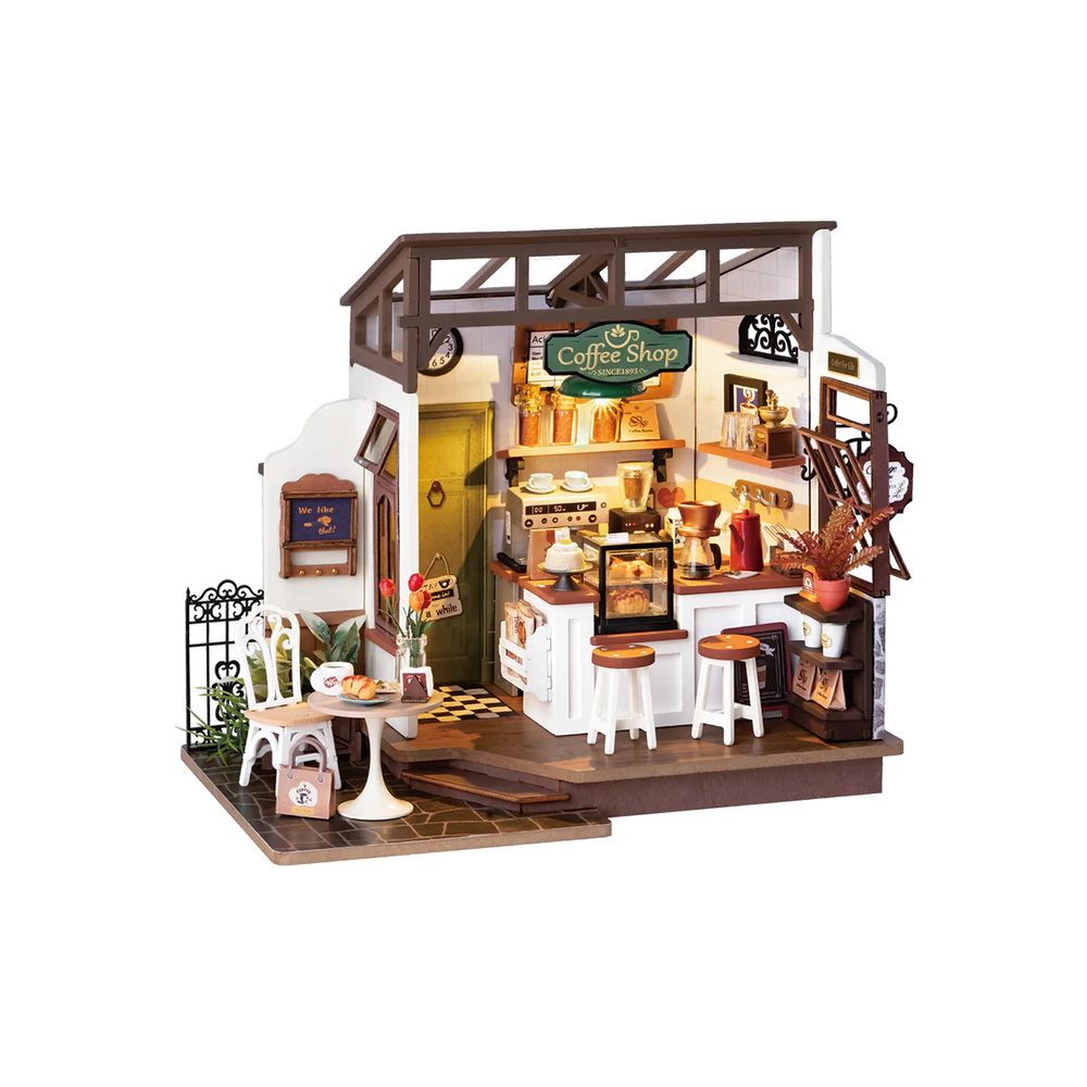 Le Café Bohème - La Maquette en Bois®