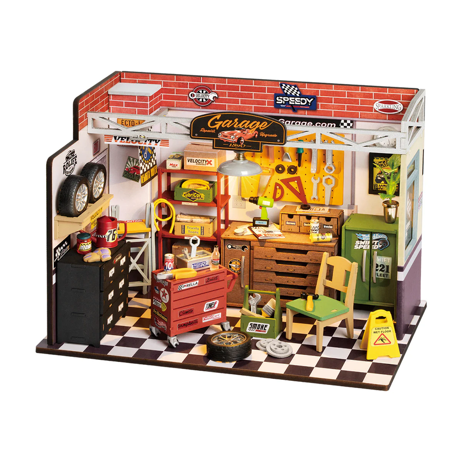 Atelier Mécano Vintage - La Maquette en Bois®