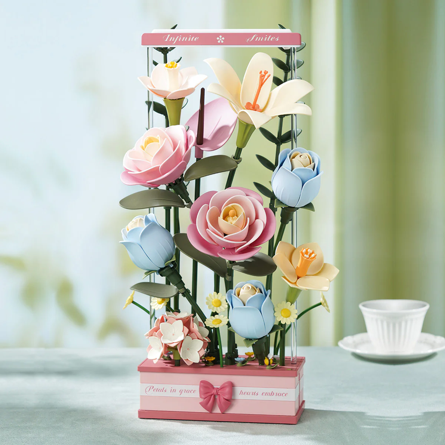 Bouquet de fleur lumineux - La Maquette en Bois®